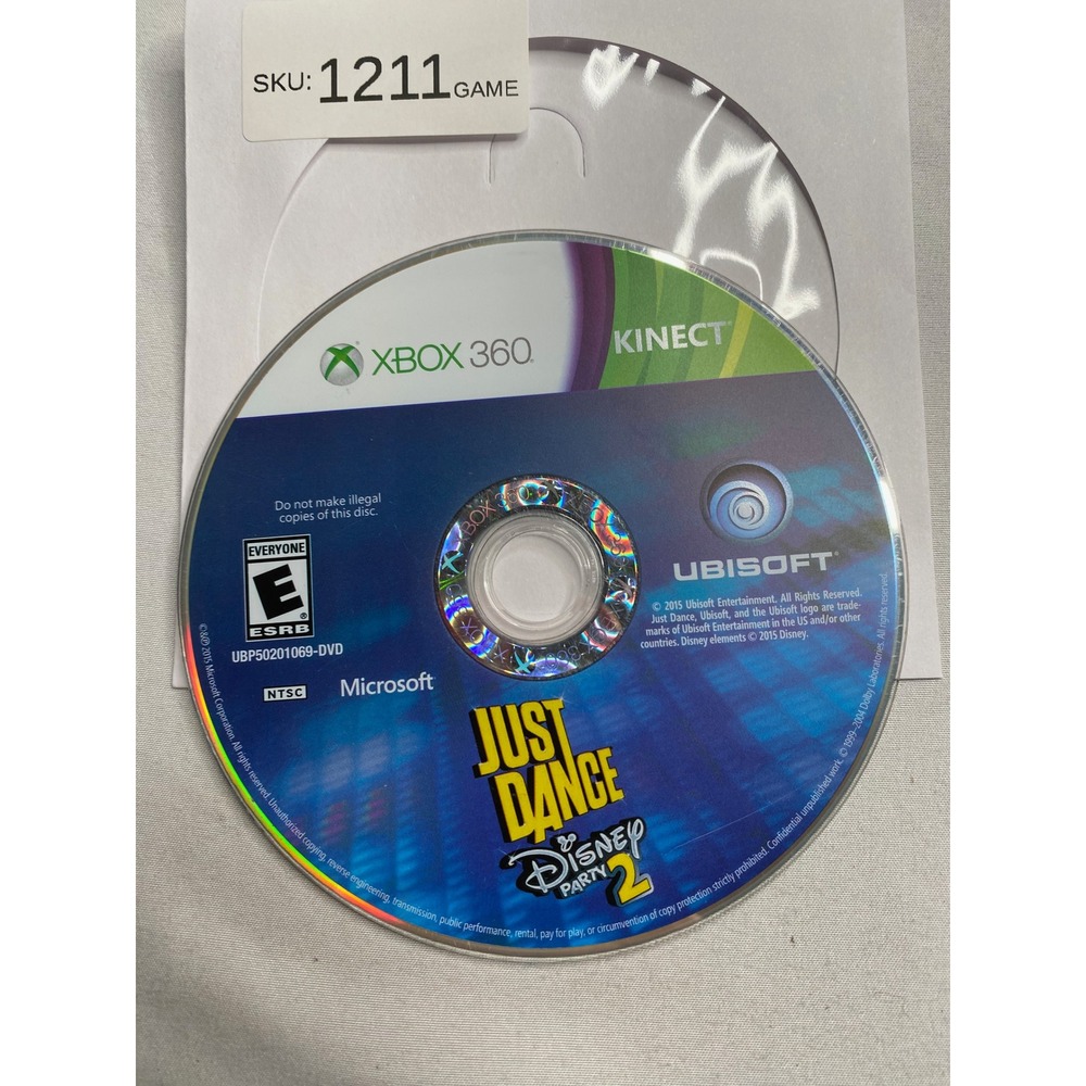 Just Dance Disney Party 2 Xbox 360 Kinect